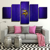 5 panel modern art framed prints The Vikes purple small home decor-1213 (2)