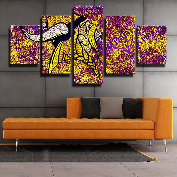 5 panel modern art framed prints ViQueens Floral live room decor-1214 (3)