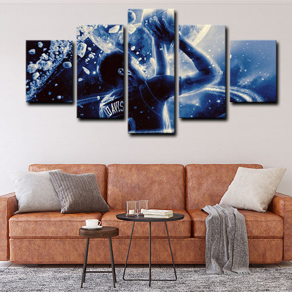 5 panel pictures canvas prints Anthony Davis wall decor1216 (3)