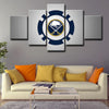 5 panel pictures canvas prints Buffalo Sabres wall decor1206 (1)