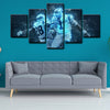 5 panel pictures canvas prints Cam Newton wall decor1206 (2)