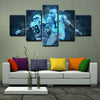 5 panel pictures canvas prints Cam Newton wall decor1206 (4)