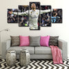 5 panel pictures canvas prints Cristiano Ronaldo wall decor1232 (1)