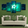 5 panel pictures canvas prints Dallas Stars wall decor1213 (3)
