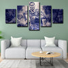 5 panel pictures canvas prints Eden Hazard wall decor1206 (3)