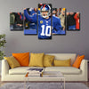 5 panel pictures canvas prints Eli Manning wall decor1222 (2)