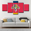  5 panel pictures canvas prints Florida Panthers wall decor1206 (4)