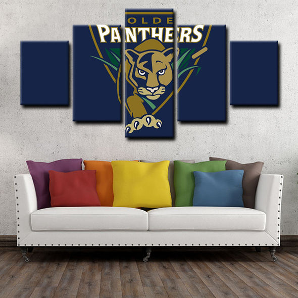 5 panel pictures canvas prints Florida Panthers wall decor1215 (2)