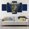 5 panel pictures canvas prints Florida Panthers wall decor1215 (3)