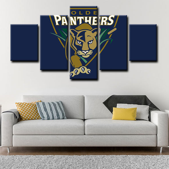5 panel pictures canvas prints Florida Panthers wall decor1215 (3)