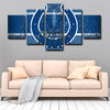 5 panel pictures canvas prints Indianapolis Colts wall decor1213 (4)
