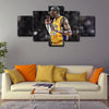 5 panel pictures canvas prints Kobe Bryant wall decor1216 (1)