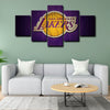  5 panel pictures canvas prints Los Angeles Lakers Bryant wall decor1224 (1)