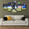 5 panel pictures canvas prints Marshawn Lynch wall decor1219 (2)