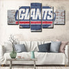 5 panel pictures canvas prints New York Giants  wall decor1206 (1)