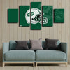 5 panel pictures canvas prints New York Jets wall decor1206 (41)