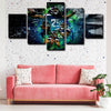 5 panel pictures canvas prints Richard Sherman wall decor1230 (2)