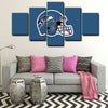 5 panel pictures canvas prints Seattle Seahawks wall decor1206 (1)