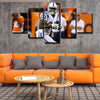  5 panel pictures canvas prints T. Y. Hilton wall decor1223 (3)