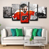 5 panel prints canvas prints Philadelphia Flyers Timonen wall picture-1202 (4)
