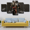 5 panel wall art canvas prints Assassin Origins Bayek home decor-1202 (3)