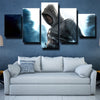5 panel wall art canvas prints Assassin's Creed Altaïr home decor-1202 (3)