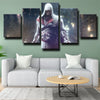 5 panel wall art canvas prints Assassin's Creed II Ezio wall picture-1214 (3)