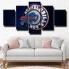 5 panel wall art canvas prints Bills West team  Symbol home decor-1202 (2)