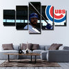 5 panel wall art canvas prints CC MLB  Right fielder Jason Heyward wall decor-1201 (4)