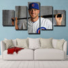 5 panel wall art canvas prints CCubs MLB KB Kris Bryant decor picture-1201 (3)