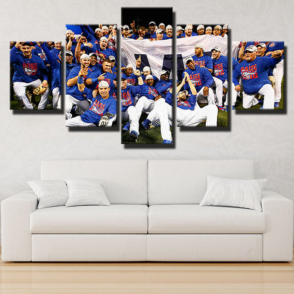 Chicago Cubs MLB Champion A Group Photo