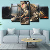 5 panel wall art canvas prints COD Black Ops III live room decor-1213 (3)