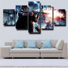 5 panel wall art canvas prints COD World at War wall picture-1204 (2)