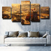 5 panel wall art canvas prints Clash Royale Attacking home decor-1502 (1)