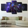 5 panel wall art canvas prints DOTA 2 Anti-Mage wall picture-1214 (3)