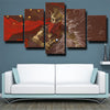 5 panel wall art canvas prints DOTA 2 Bounty Hunter wall picture-1254 (2)