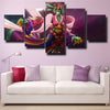 5 panel wall art canvas prints DOTA 2 Death Prophet wall picture-1294 (2)