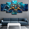 5 panel wall art canvas prints DOTA 2 Elder Titan home decor-1313 (3)