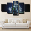 5 panel wall art canvas prints DOTA 2 HERO Zeus decor picture-1491 (2)