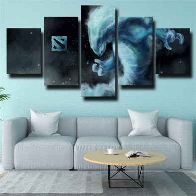 5 panel wall art canvas prints DOTA 2 Morphling wall picture-1385 (1)