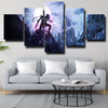5 panel wall art canvas prints DOTA 2 Naga Siren decor picture-1386 (3)