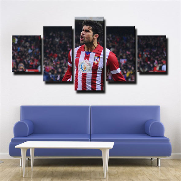 5 panel wall art canvas prints Diego Costadecor picture1207 (3)