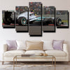 5 panel wall art canvas prints Formula 1 Car Mercedes AMG wall picture-1200 (3)