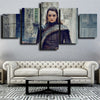 5 panel wall art canvas prints Game of Thrones Arya Stark home decor-1602 (3)