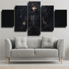 5 panel wall art canvas prints Game of Thrones Jaime decor picture-1615 (3)