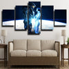 5 panel wall art canvas prints Halo Master Chief live room decor-1513 (3)