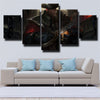 5 panel wall art canvas prints League Of Legends Gangplank picture-1200 (3)