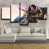 5 panel wall art canvas prints League Of Legends Garen decor picture-1200 (1)