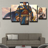5 panel wall art canvas prints League Of Legends Garen wall picture-1200 (3)