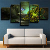5 panel wall art canvas prints League Of Legends Kog'Maw wall picture-1200 (2)